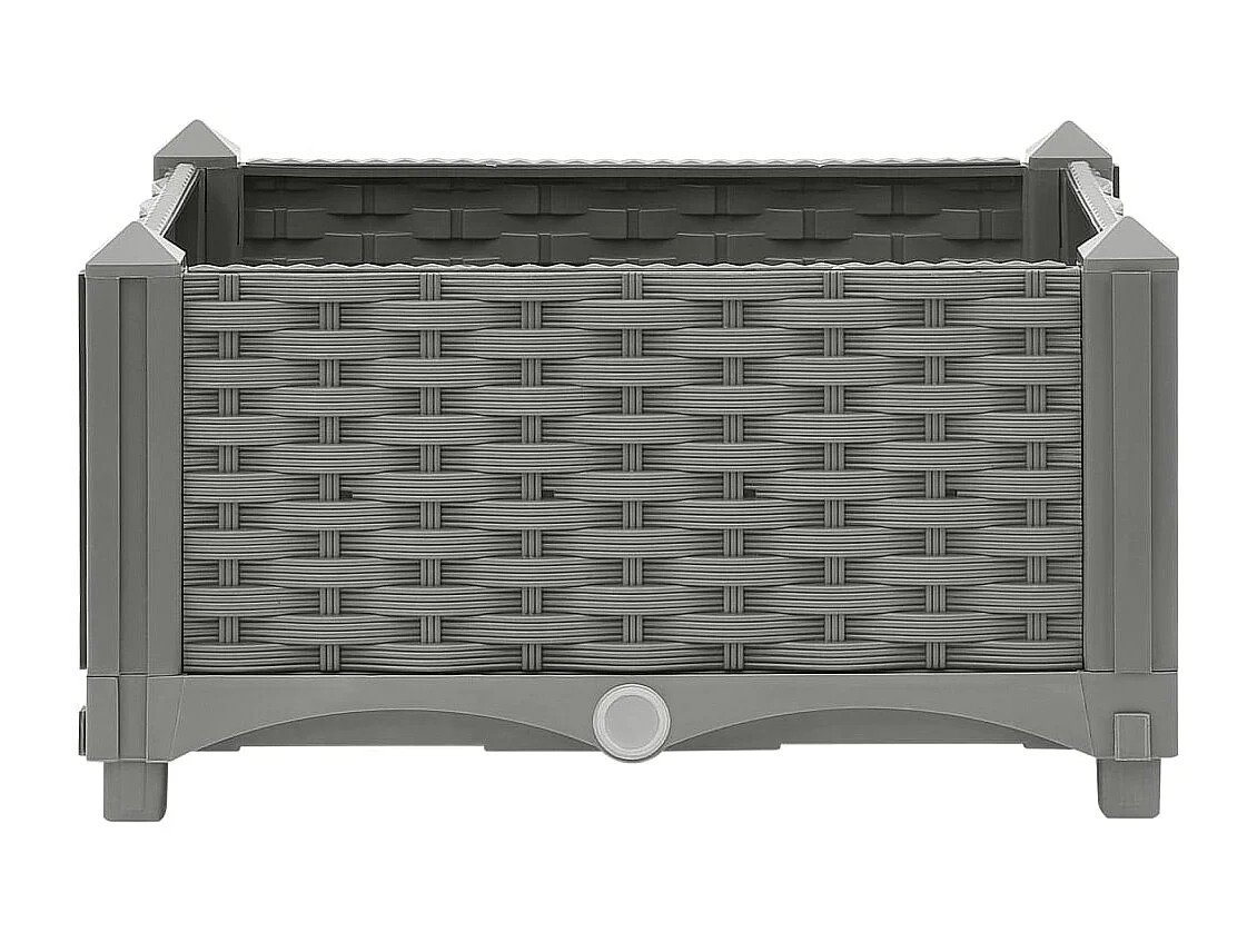 Lit surélevé 40x40x23 cm Polypropylène