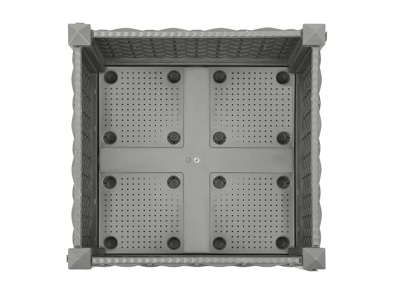 Lit surélevé 40x40x23 cm Polypropylène