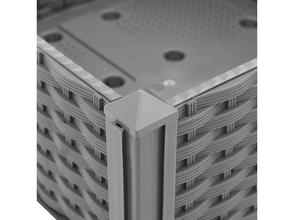 Lit surélevé 40x40x23 cm Polypropylène