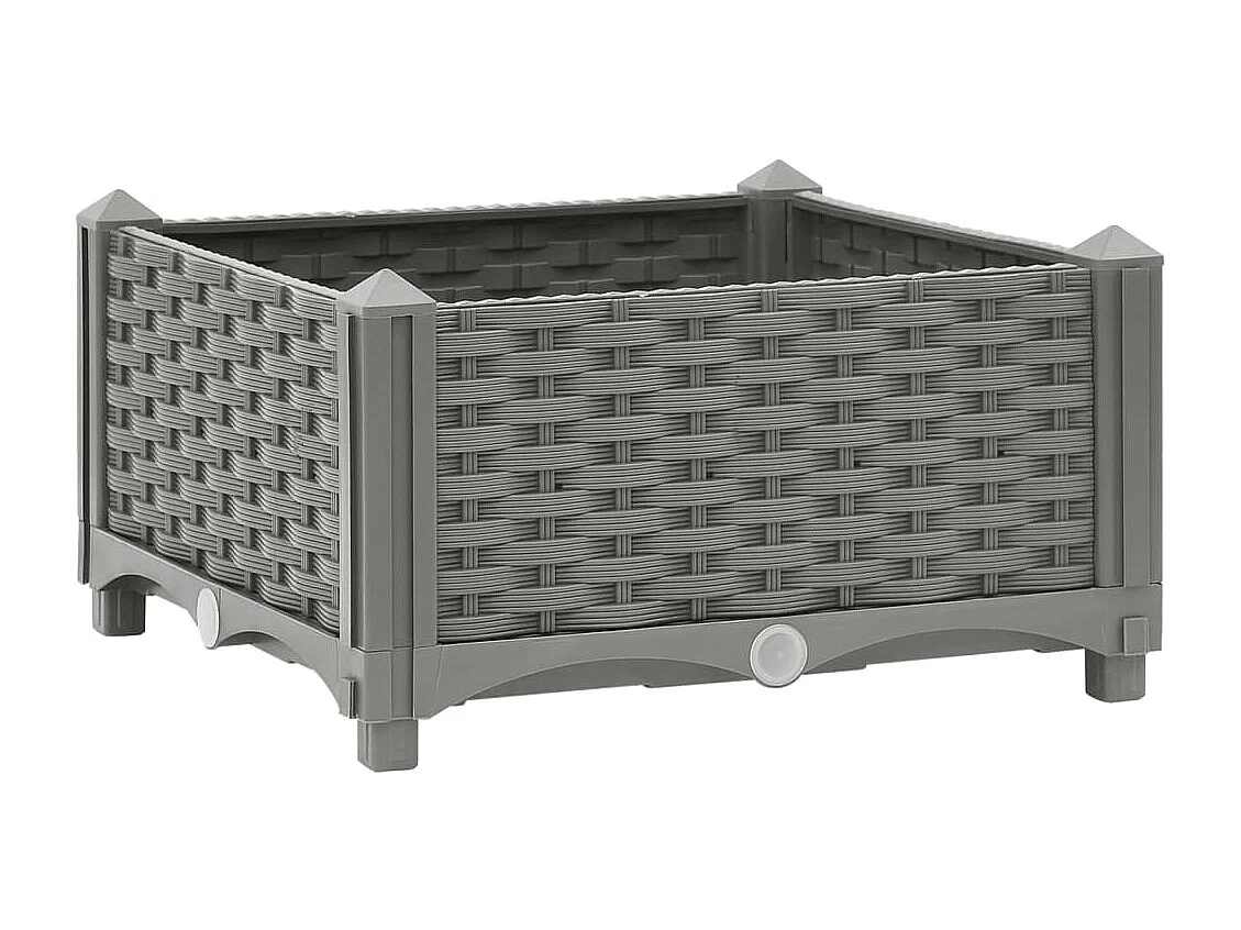 Lit surélevé 40x40x23 cm Polypropylène