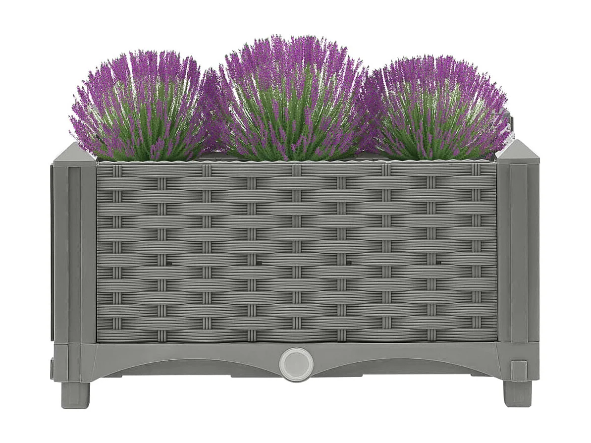 Lit surélevé 40x40x23 cm Polypropylène