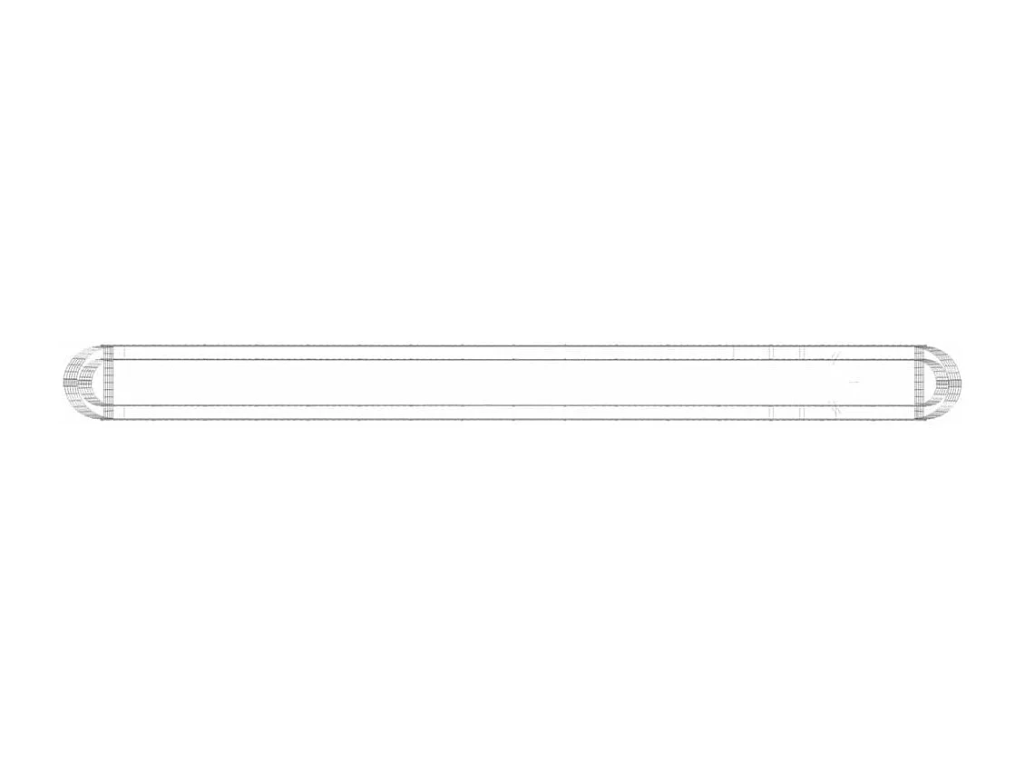 Lit surélevé à gabion Fer galvanisé 610x50x50 cm