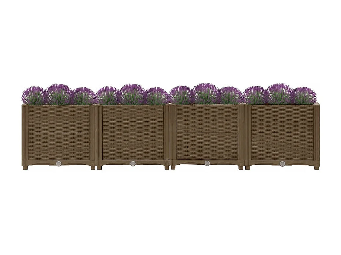 Arriate 160x40x38 cm polipropileno