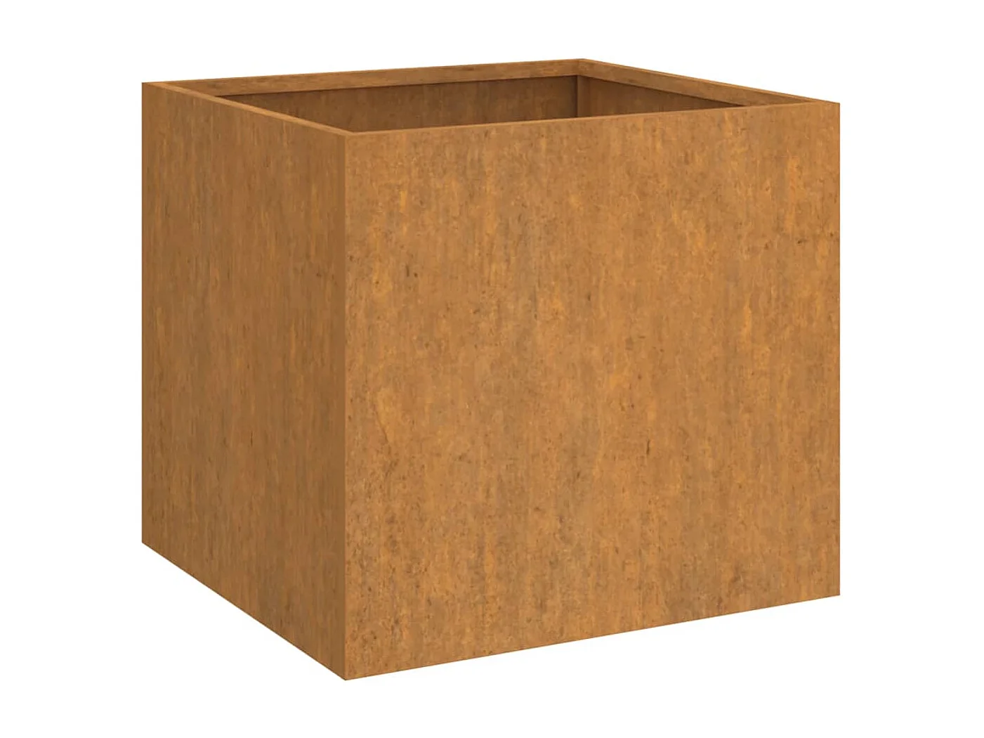 Jardinières 2 pièces 32x30x29 cm acier corten