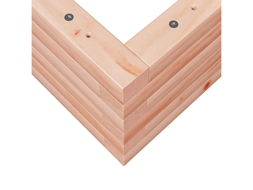 Jardinière 90x40x23 cm bois massif douglas