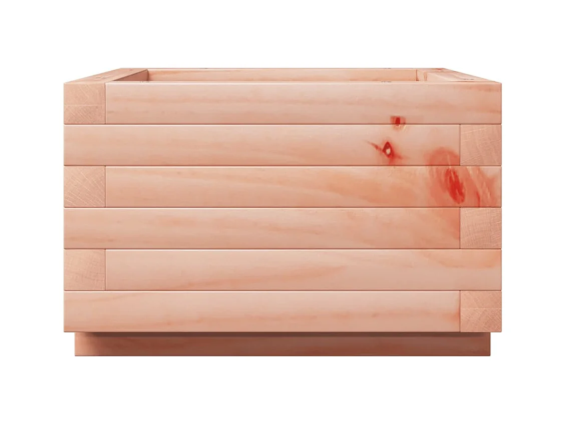 Jardinière 40x40x26,5 cm bois massif douglas
