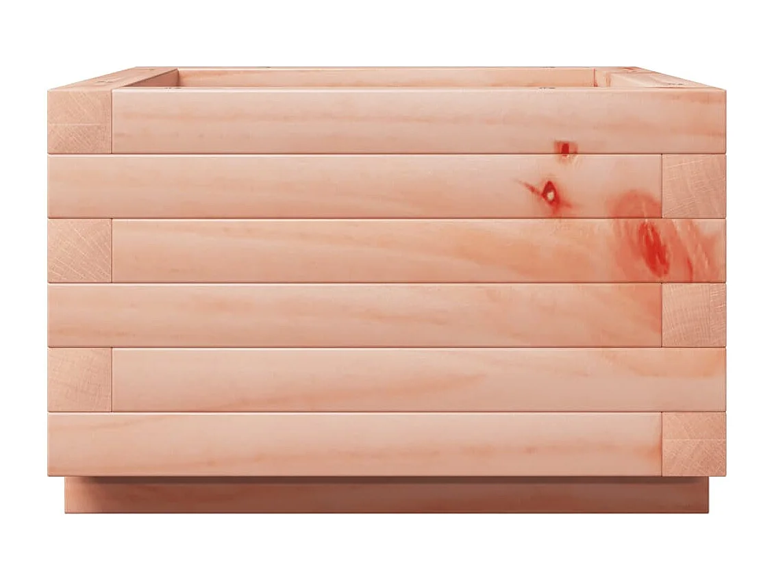 Jardinera de madera maciza Douglas 40x40x26,5 cm
