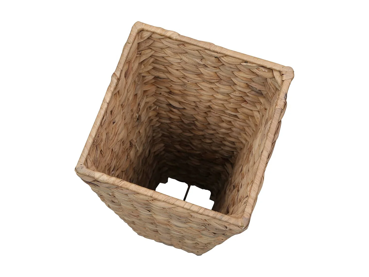 Floreiras elevadas para jardim 3 peças jacinto de água castanho