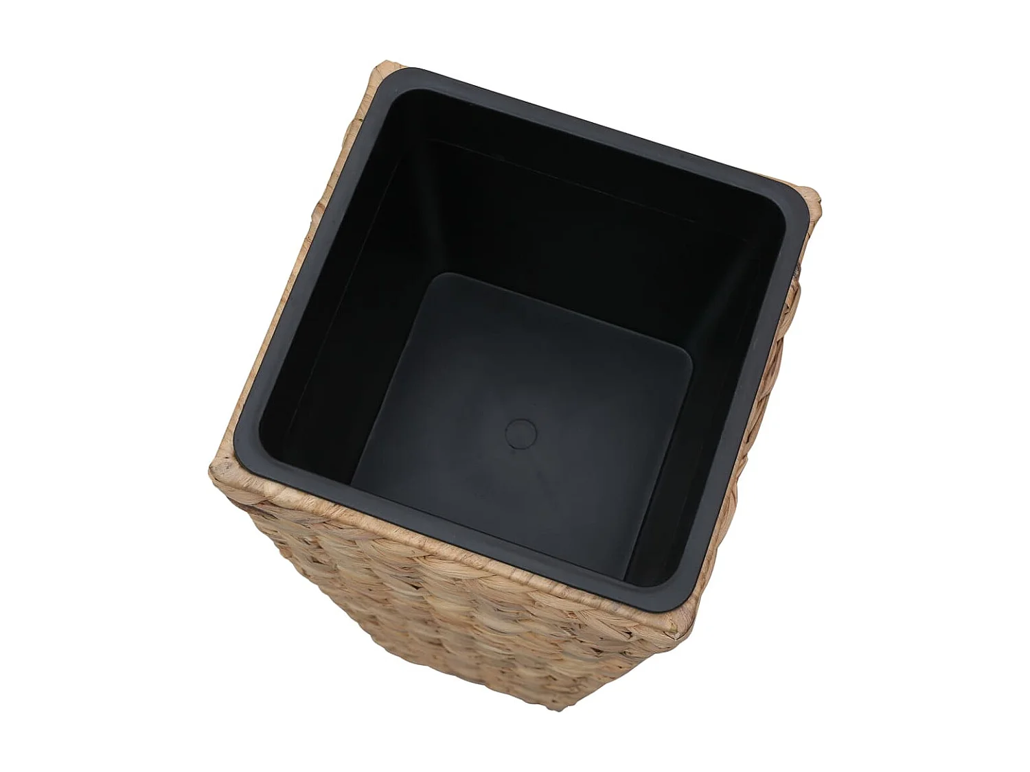 Conjunto de arriates 3 piezas jacinto de agua marrón