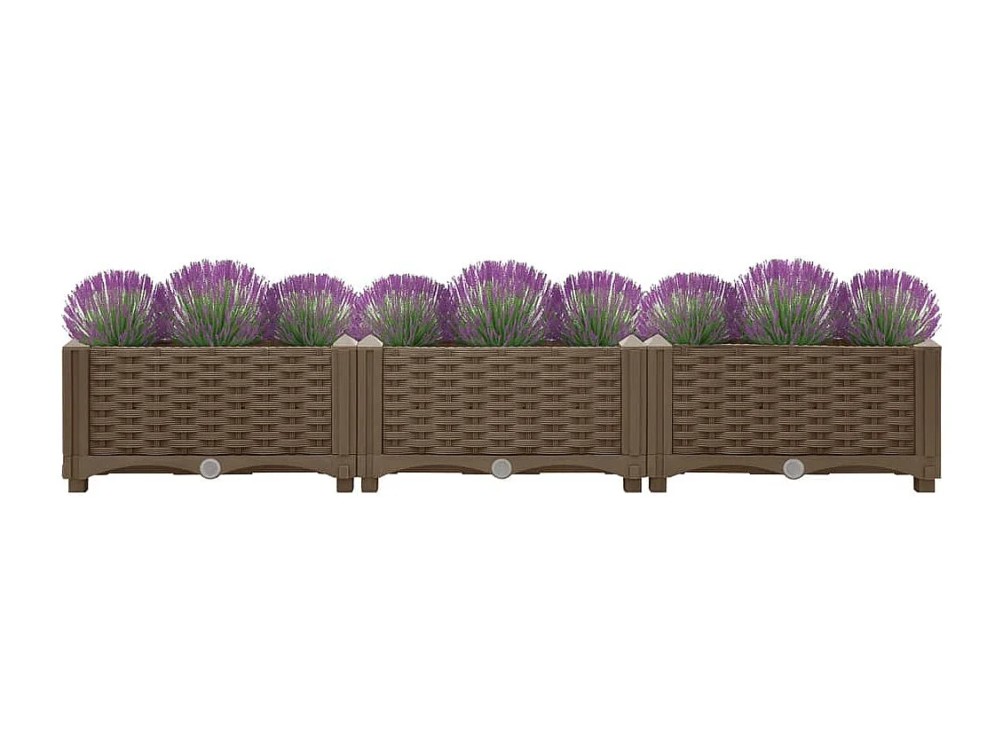 Arriate 120x40x23 cm polipropileno