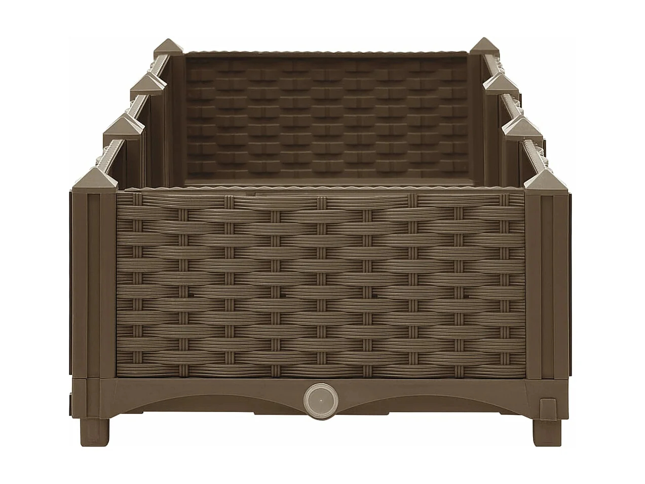 Arriate 120x40x23 cm polipropileno