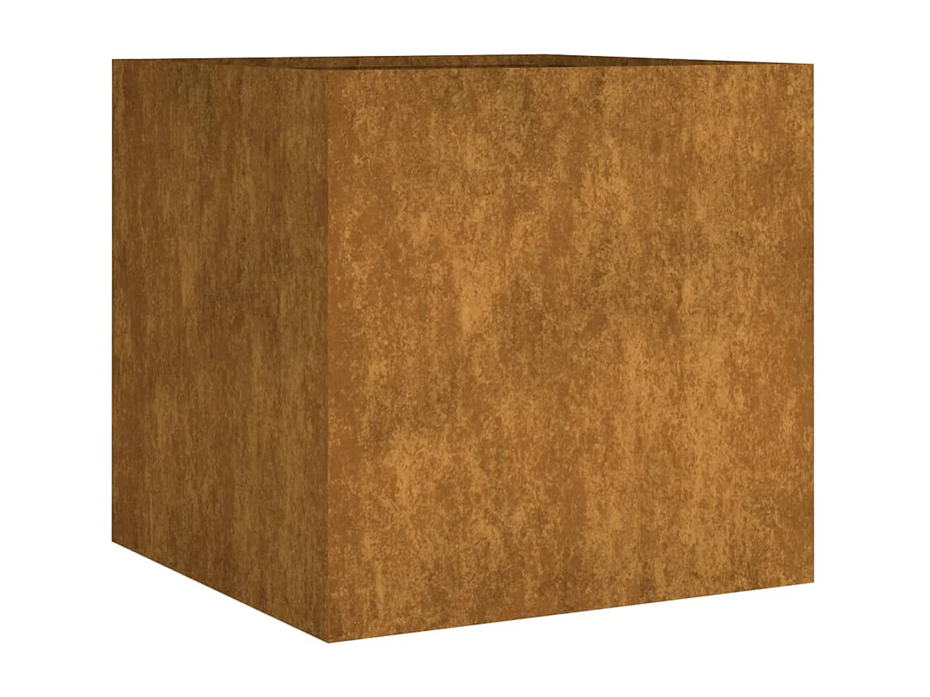 Jardinière 40x41x40 cm acier corten