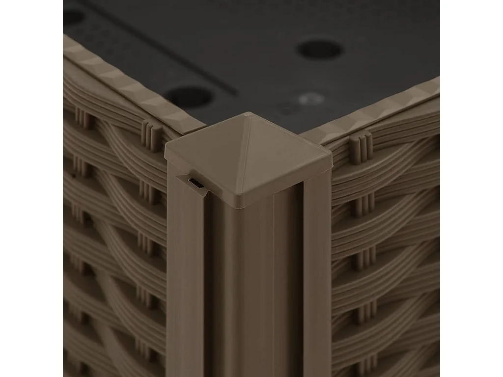 Lit surélevé 80x40x23 cm Polypropylène