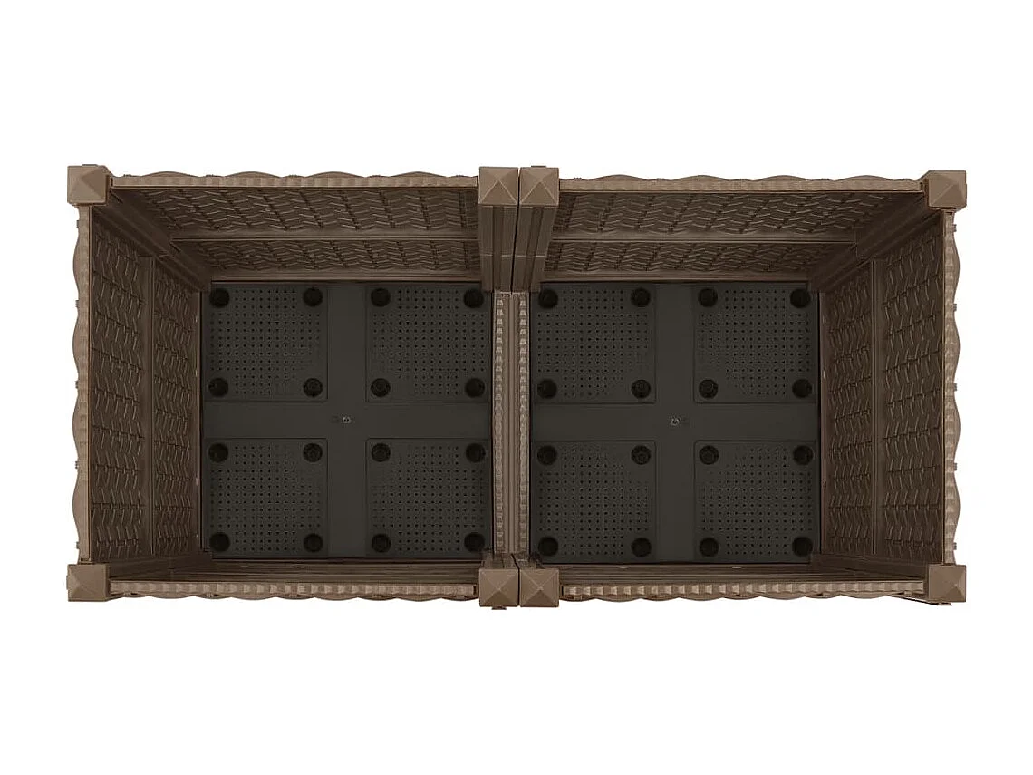 Lit surélevé 80x40x38 cm Polypropylène