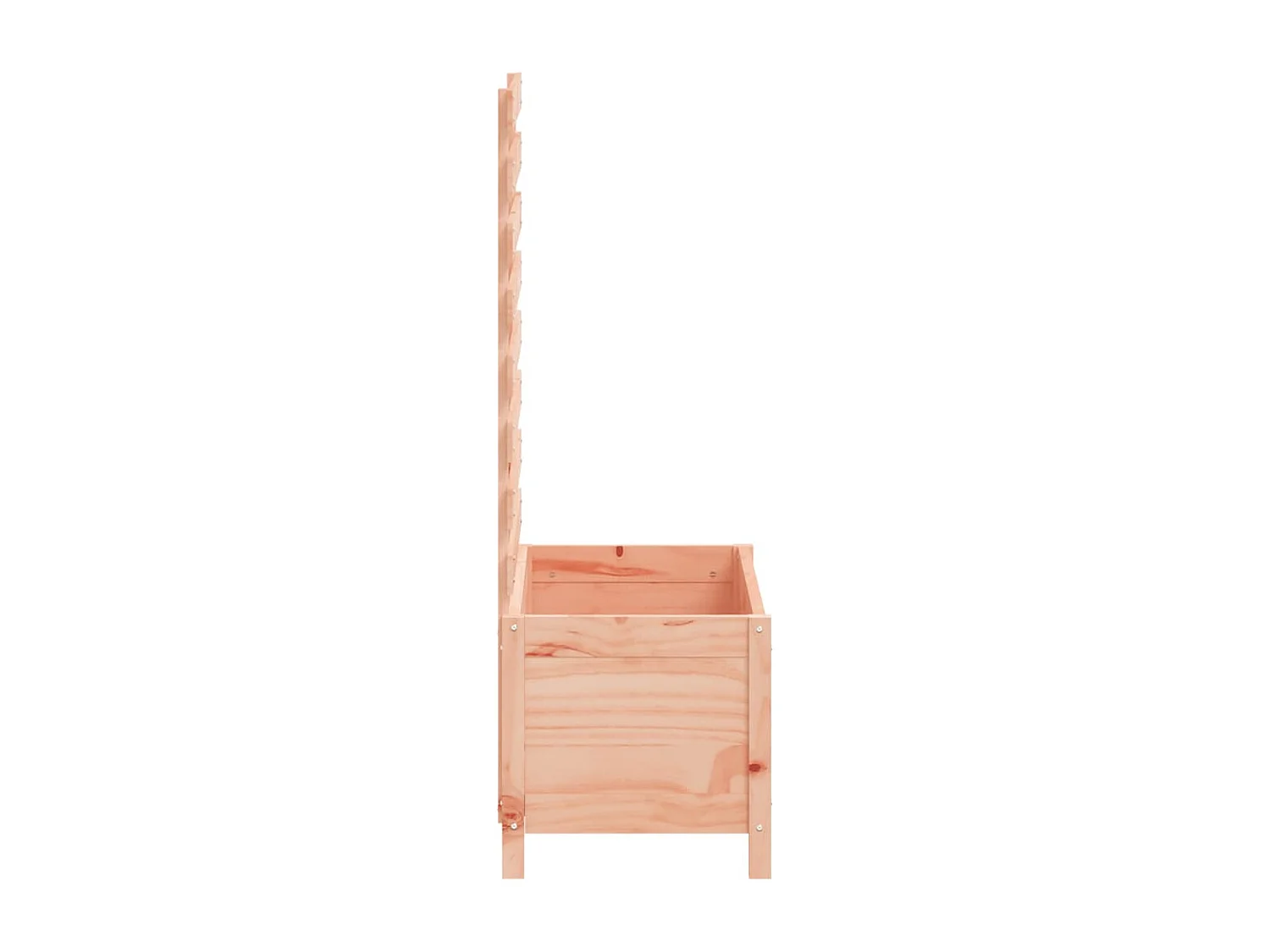 Jardinière avec support 79x39,5x114 cm bois massif douglas