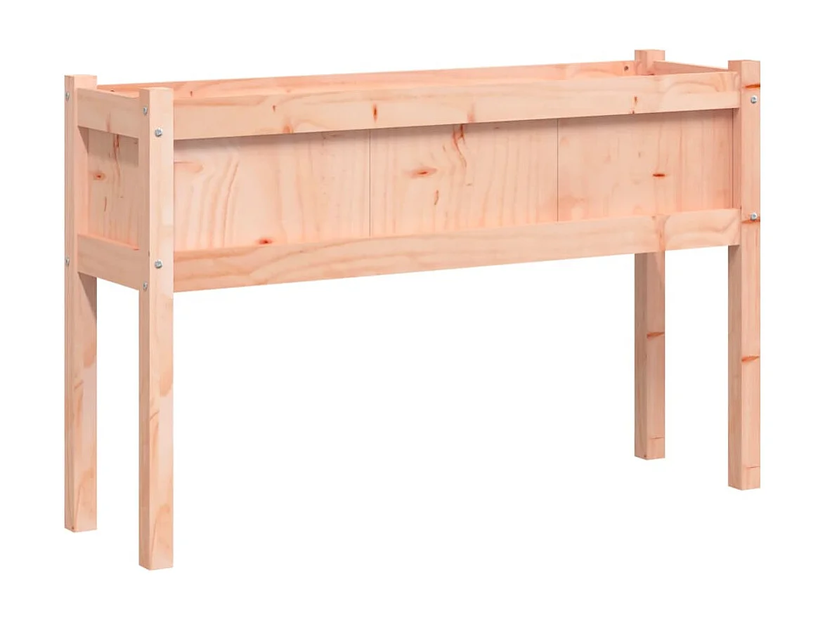 Jardinières avec pieds 110x31x70 cm bois massif douglas