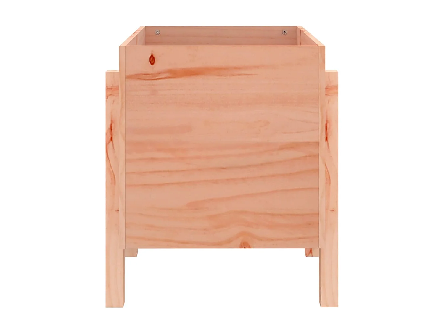 Vaso/floreira de jardim 62x50x57 cm madeira de douglas maciça