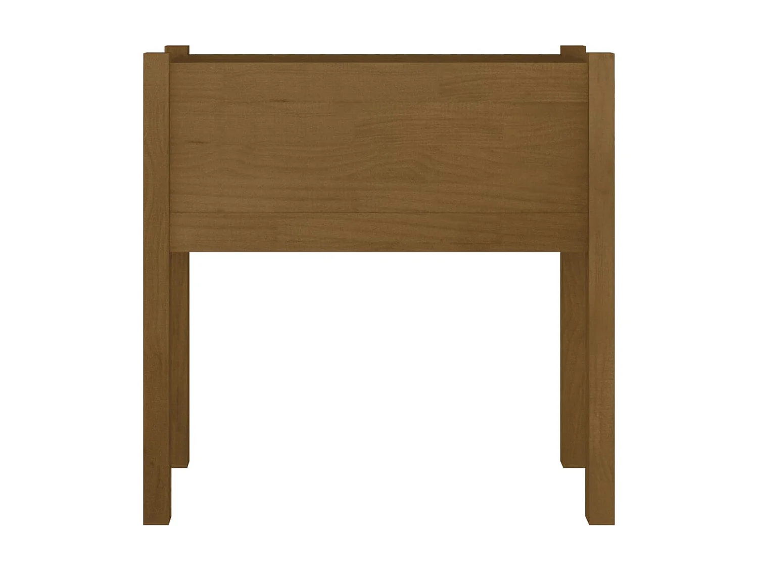 Jardinière Marron miel 70x31x70 cm Bois de pin massif