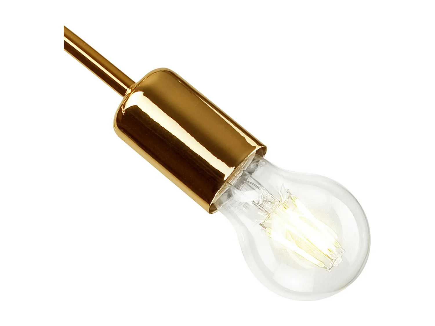 Hanglamp Camilla, Goud, 36x36x30 cm, Seven Design