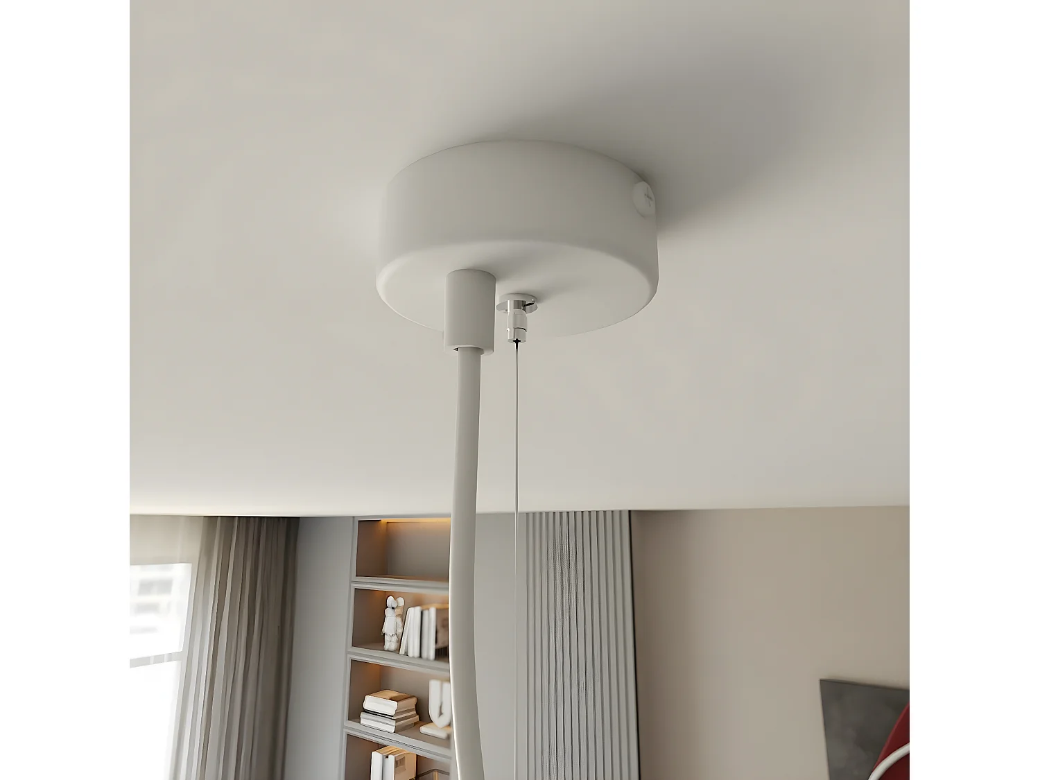 Plafondlamp Conor, Bruin, 26x45x45 cm, EPIKASA