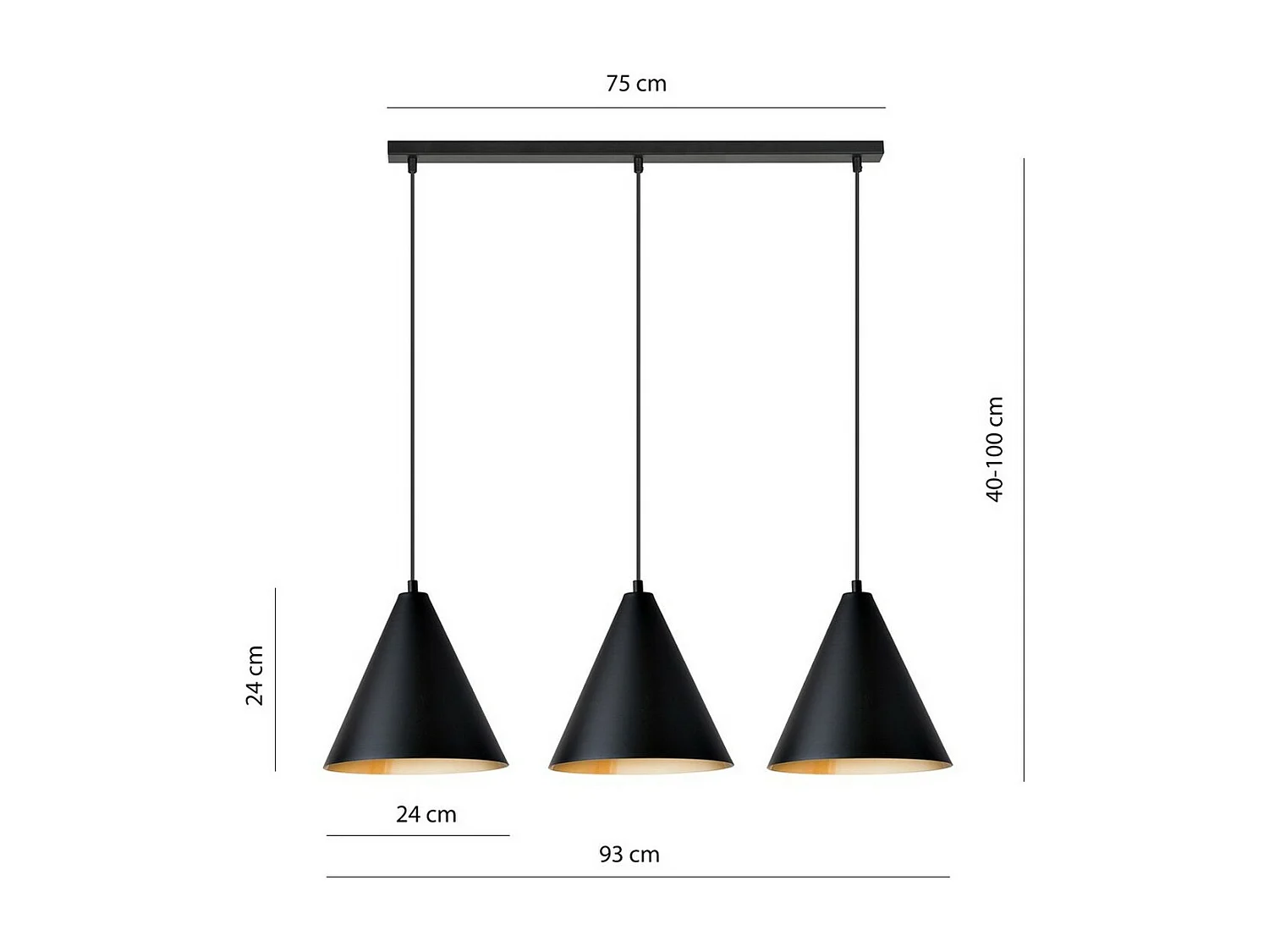 Candeeiro de Teto Miranda, Prata, 60x60x31 cm, Seven Design