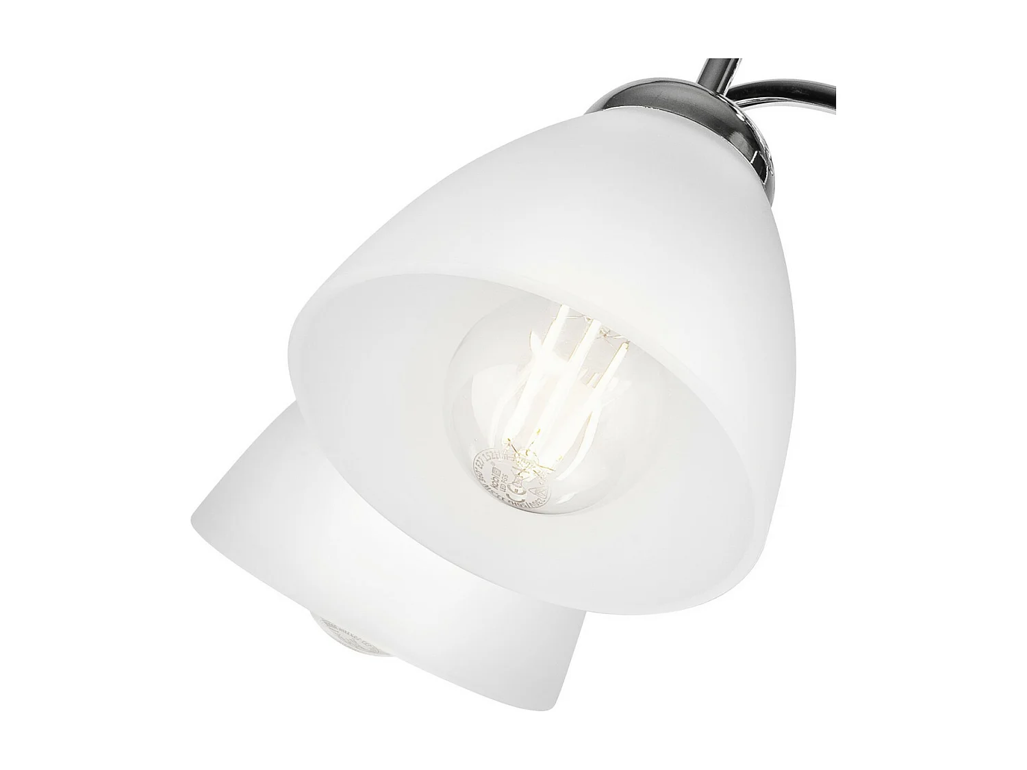 Plafonnier Miranda, Argent, 50x50x31 cm, Seven Design