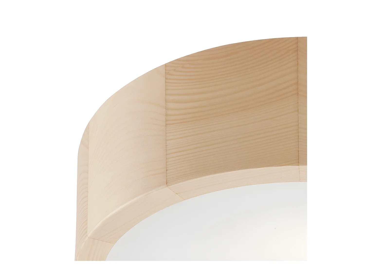 Plafonnier Eveline, Marron, 27x27x8 cm, EPIKASA