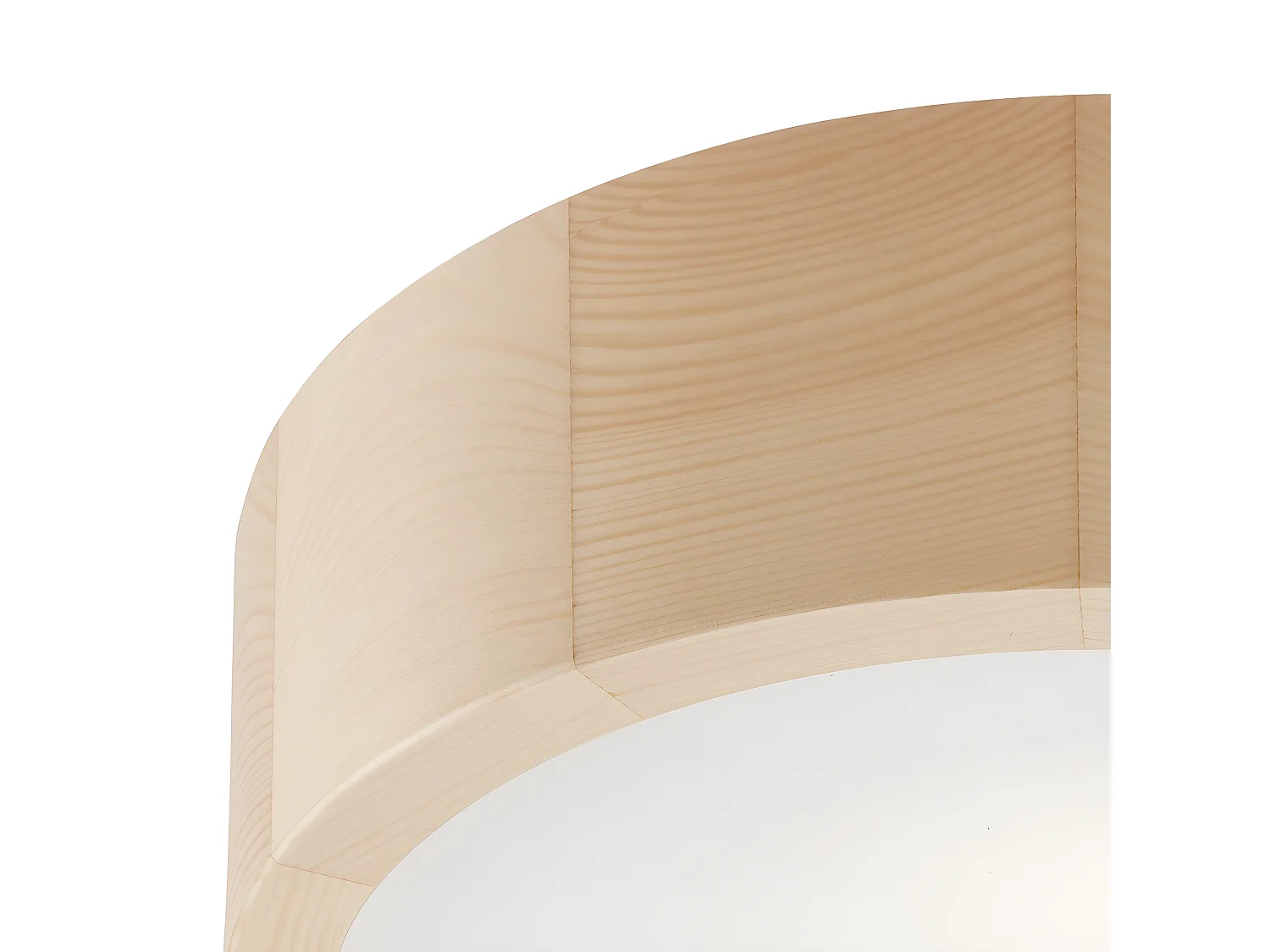 Plafonnier Eveline, Marron, 27x27x8 cm, Seven Design