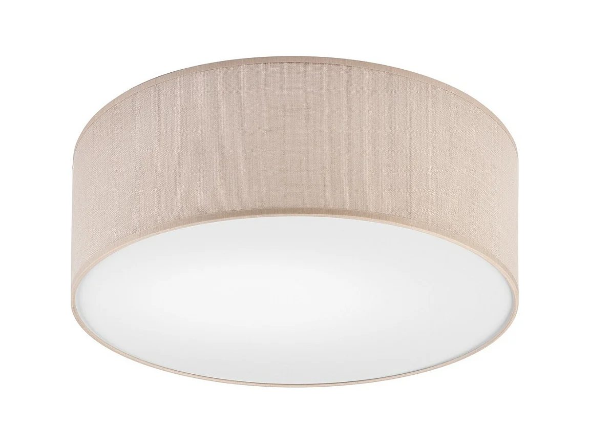 Plafonnier Vivian, Beige, 35x35x13 cm, EPIKASA