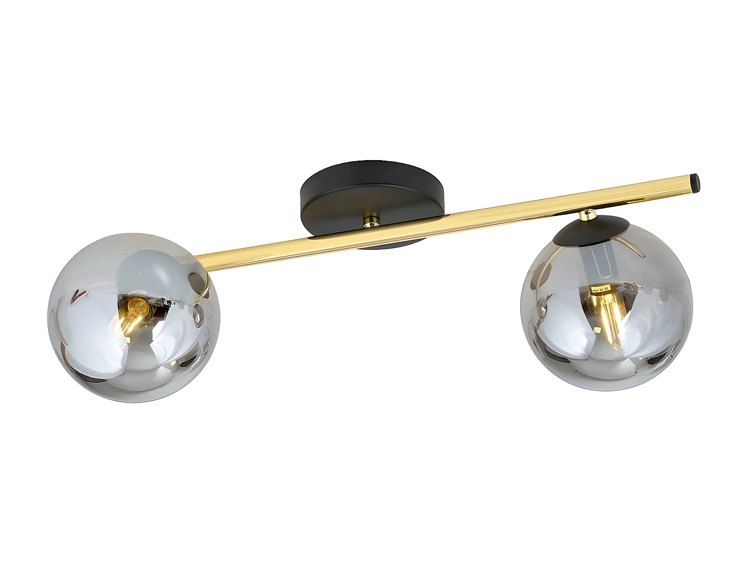 Lampa Sufitowa Splendi, Złoto, 55x20x29 cm, Seven Design