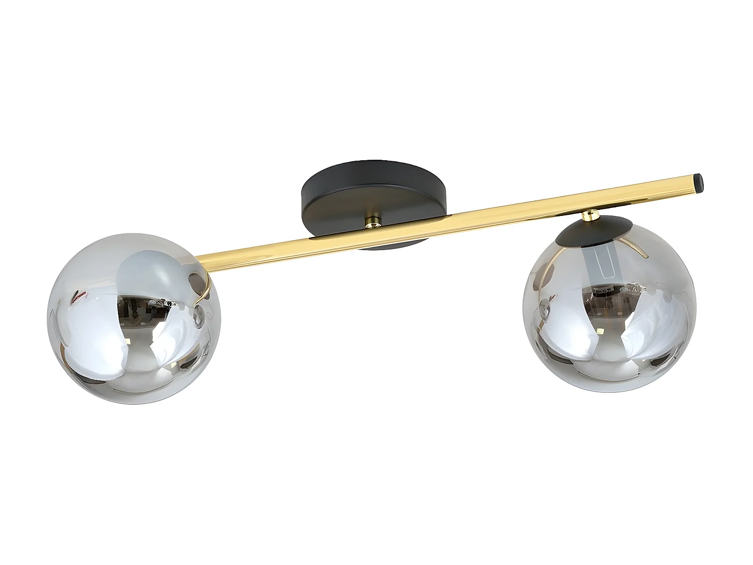 Lampa Sufitowa Splendi, Złoto, 55x20x29 cm, Seven Design