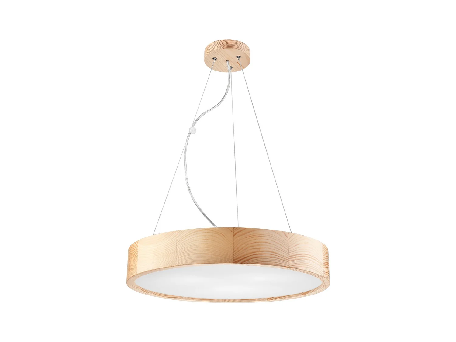 Suspension Eveline, Marron, 47x47x8 cm, EPIKASA