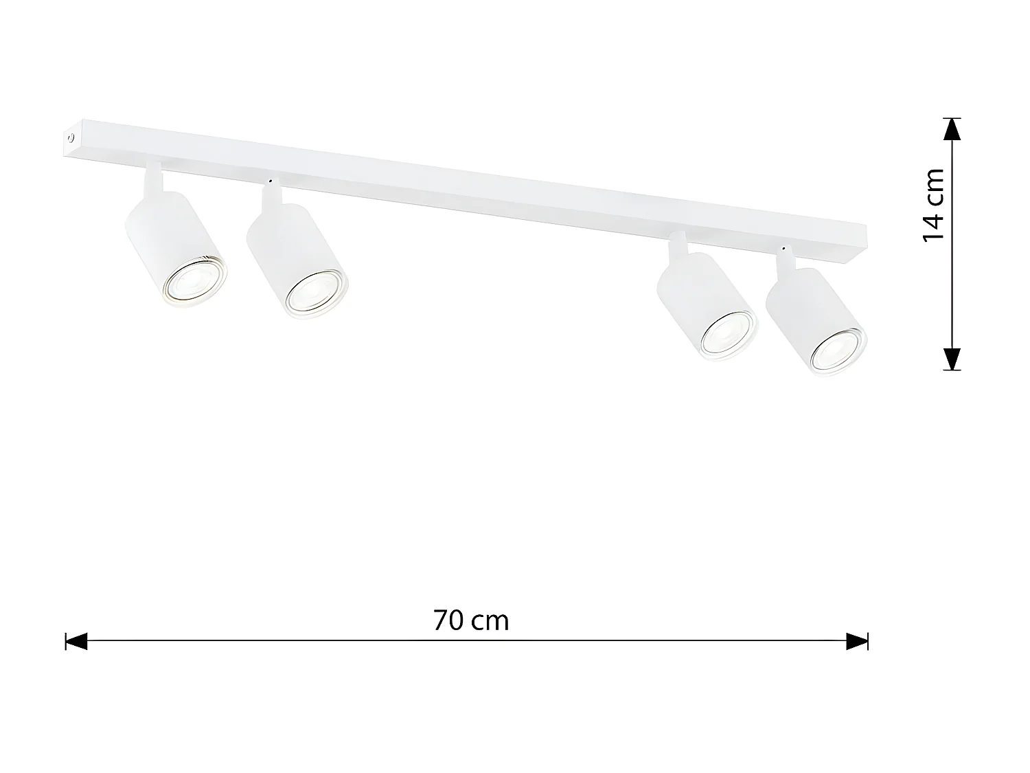 Suspension Eveline 6, Marron, 47x47x8 cm, Seven Design