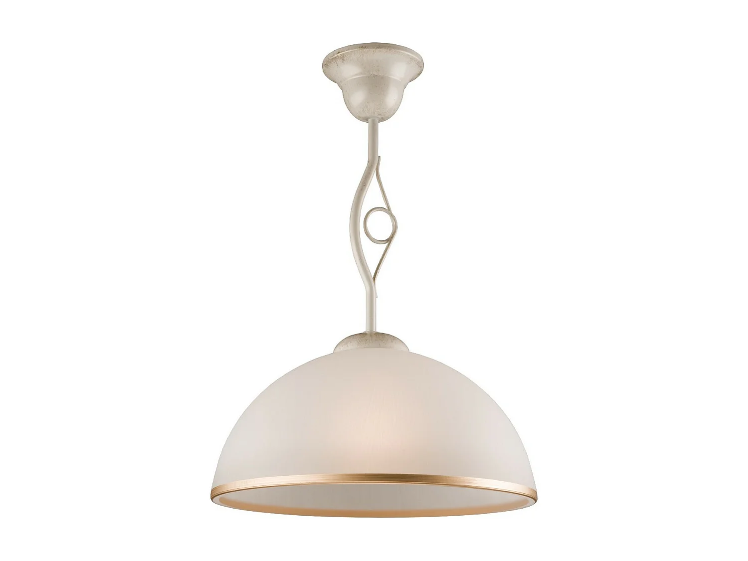 Lampa Wisząca Retrò, Biały, 32,5x32,5x45 cm, Seven Design