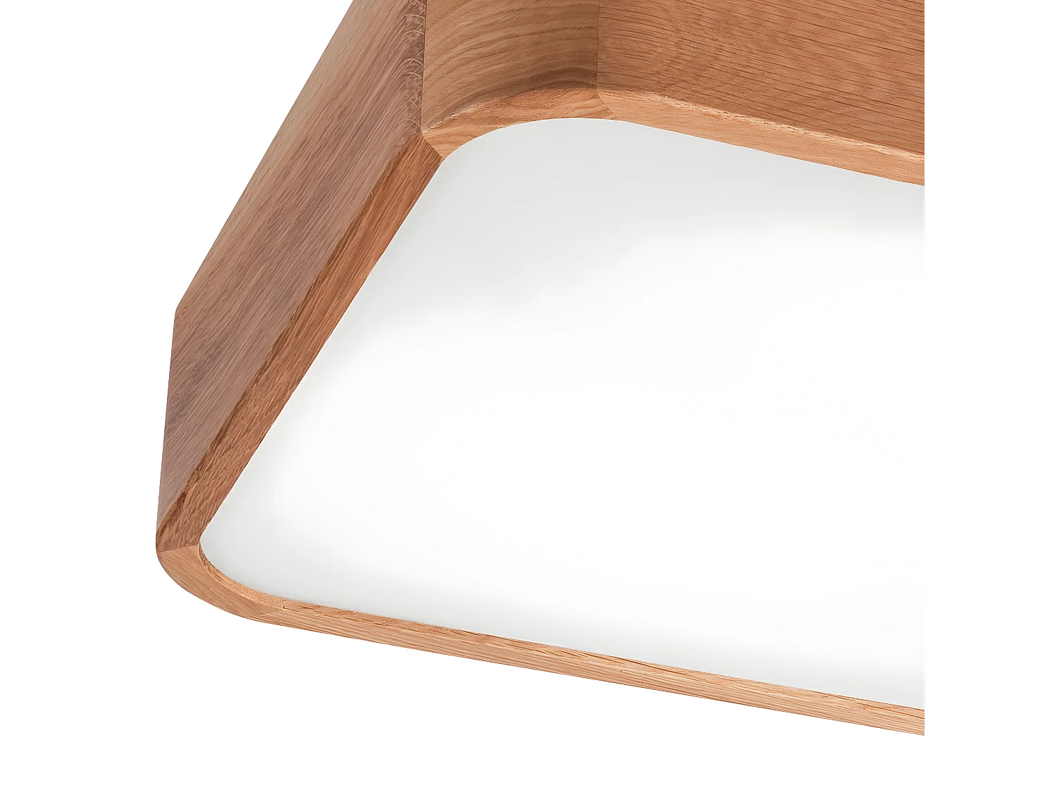 Plafondlamp Gaspar, Bruin, 35x35x8 cm, Seven Design