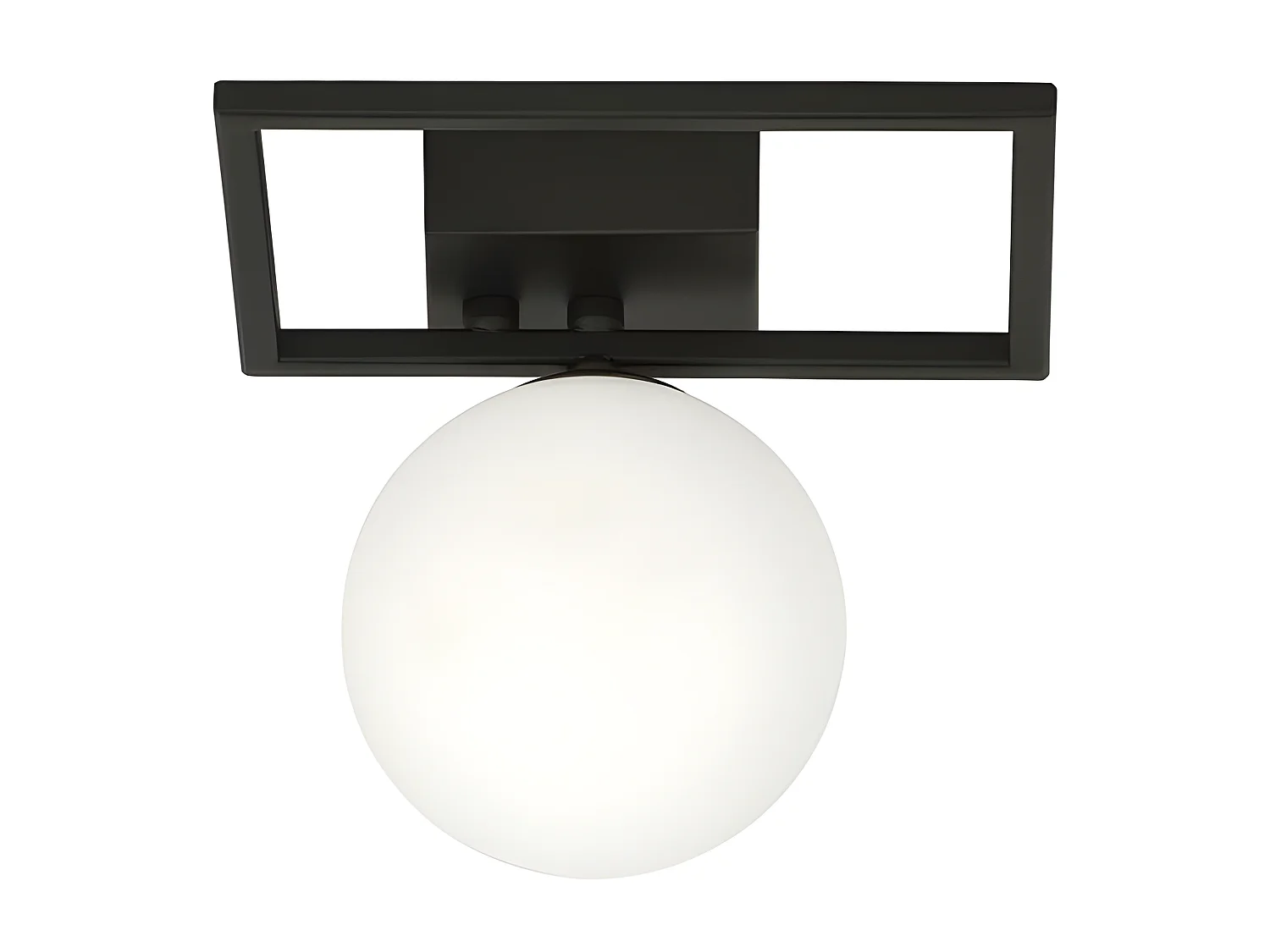 Plafonnier Imago, Noir, 20x21x18 cm, Seven Design