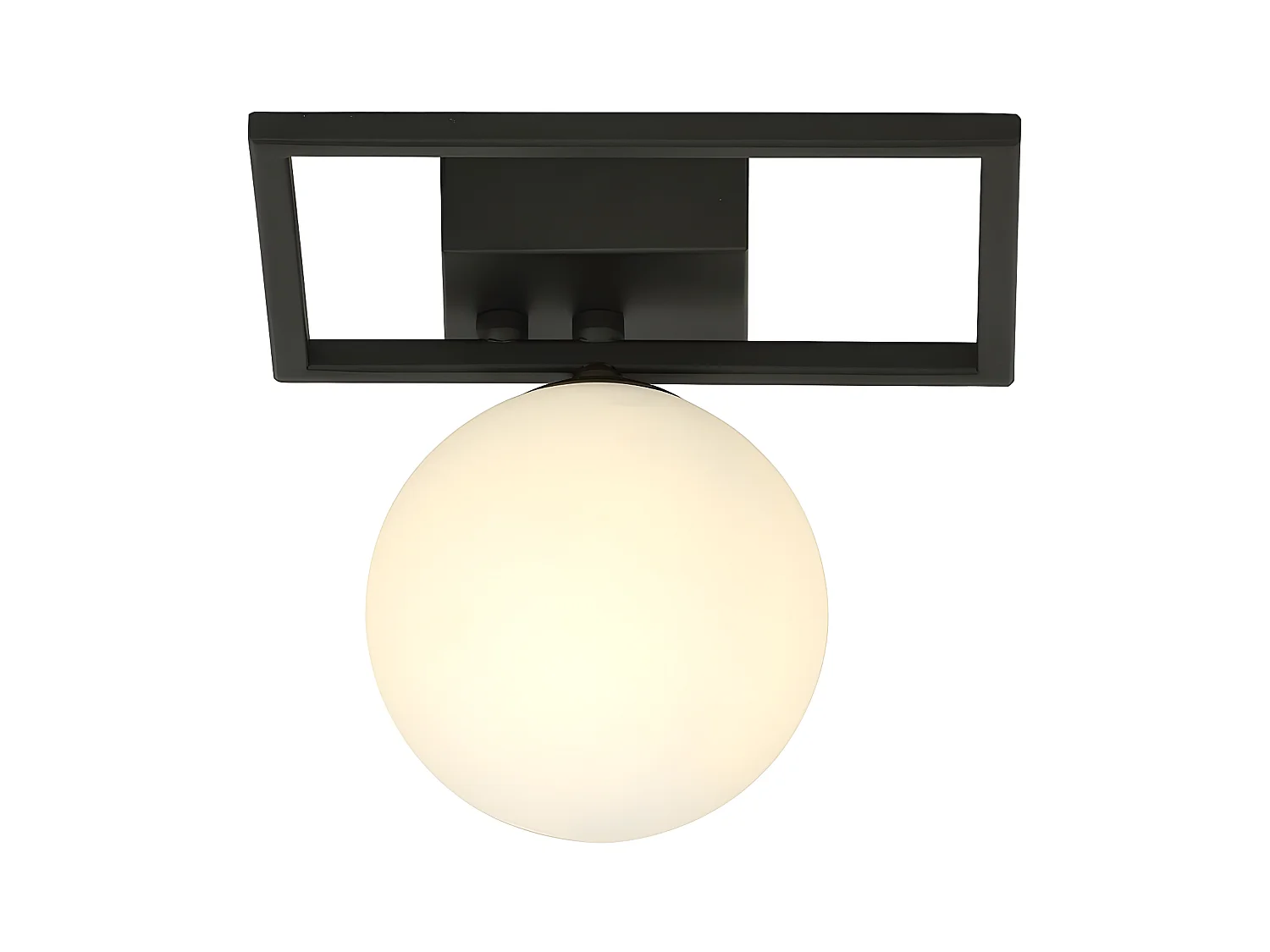 Plafondlamp Imago, Zwart, 20x21x18 cm, EPIKASA