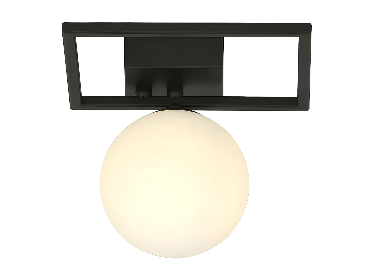 Plafondlamp Imago 4, Zwart, 20x21x18 cm, Seven Design