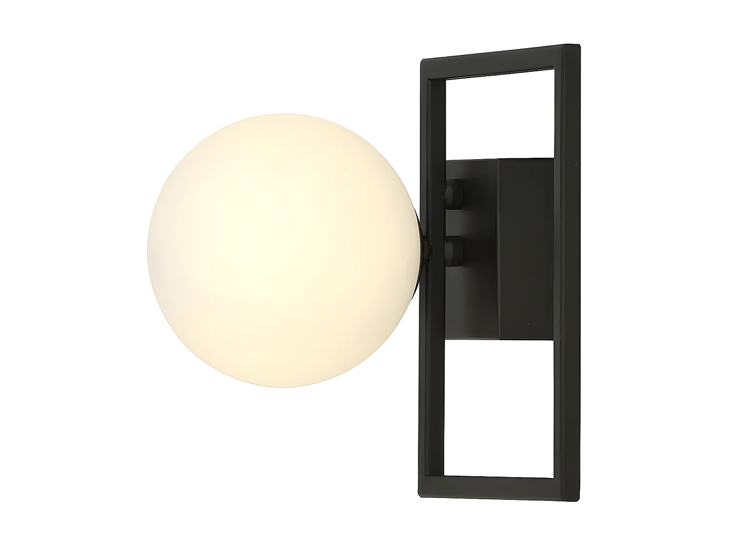 Plafondlamp Imago 4, Zwart, 20x21x18 cm, Seven Design