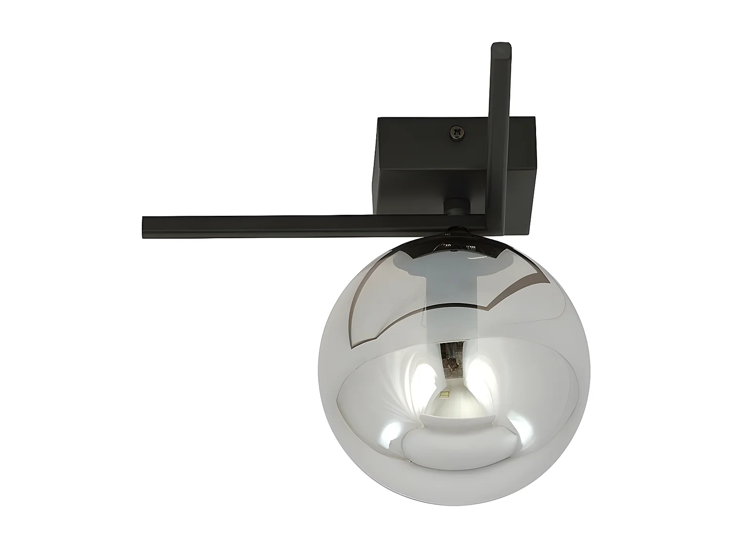 Plafondlamp Imago, Zwart, 22,5x21x18 cm, Seven Design