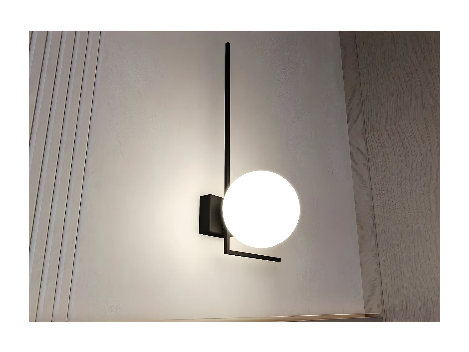 Plafondlamp Imago 5, Zwart, 50x21x18 cm, Seven Design