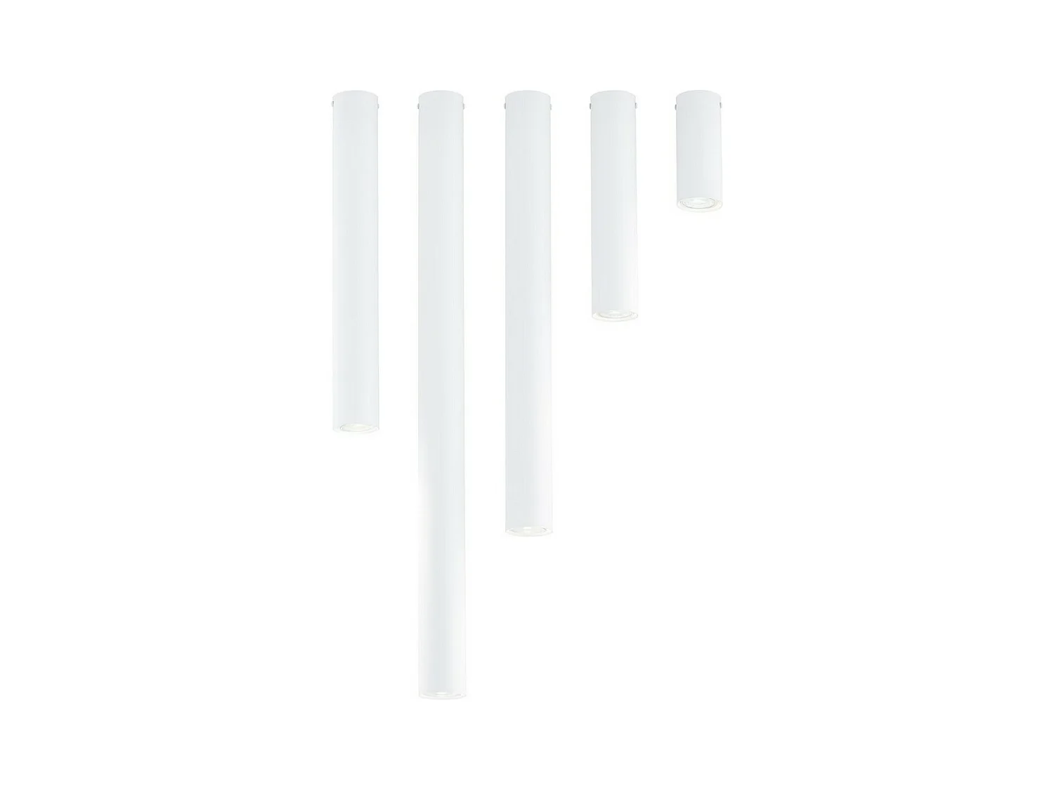 Spot d'Intérieur Tecno, Blanc, 6x80x6 cm, EPIKASA