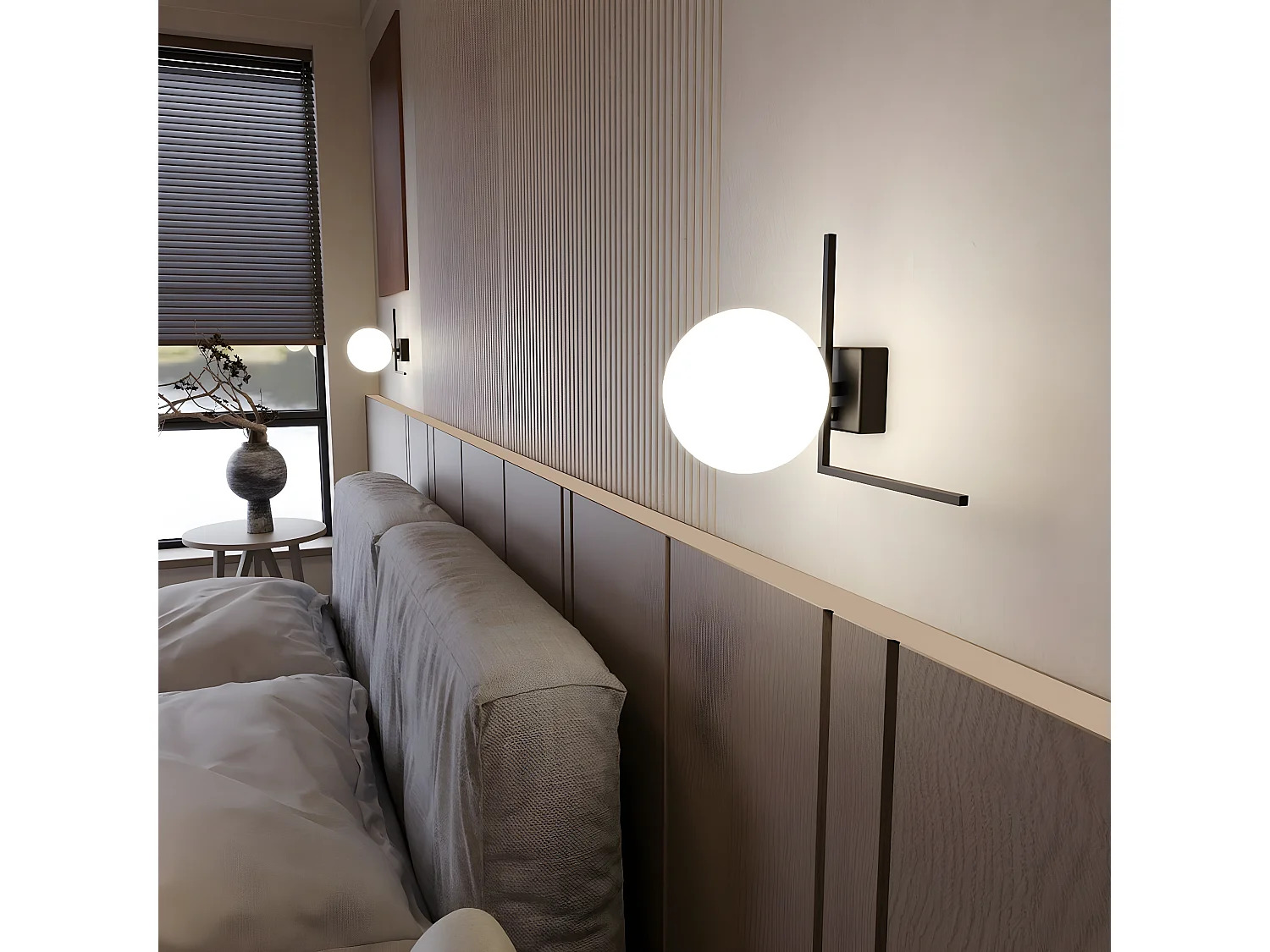 Plafondlamp Imago, Zwart, 23x21x18 cm, EPIKASA