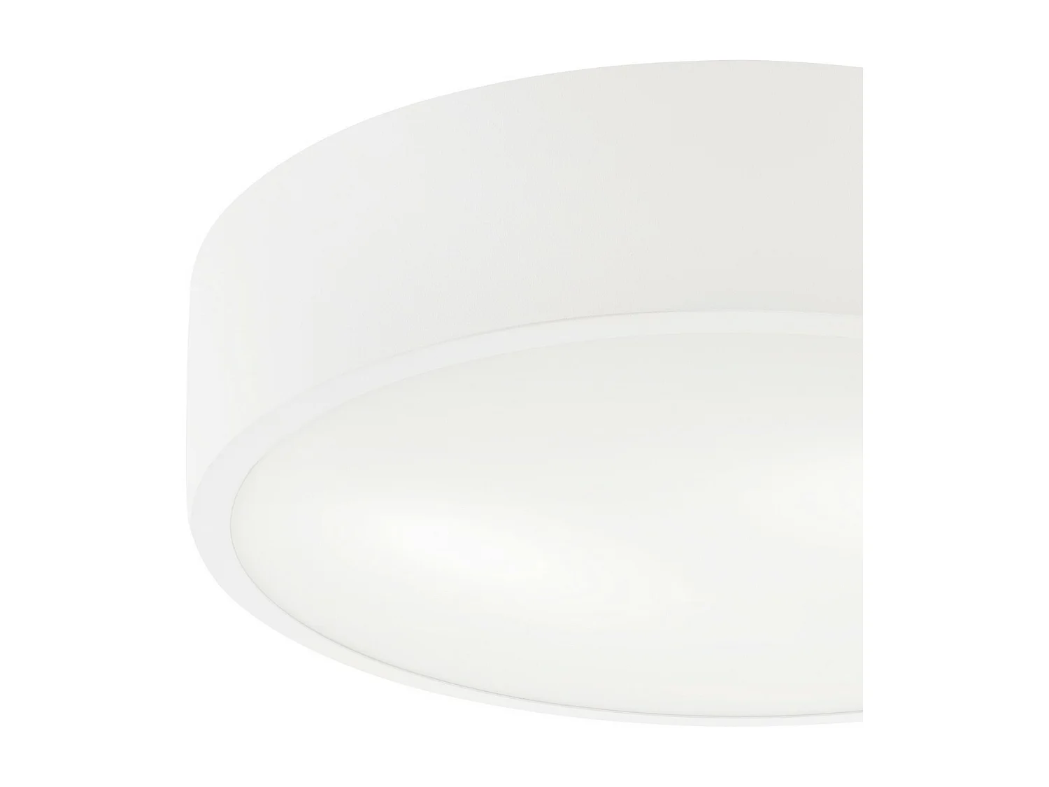 Candeeiro de Teto Dante, Branco, 36x36x8 cm, Seven Design