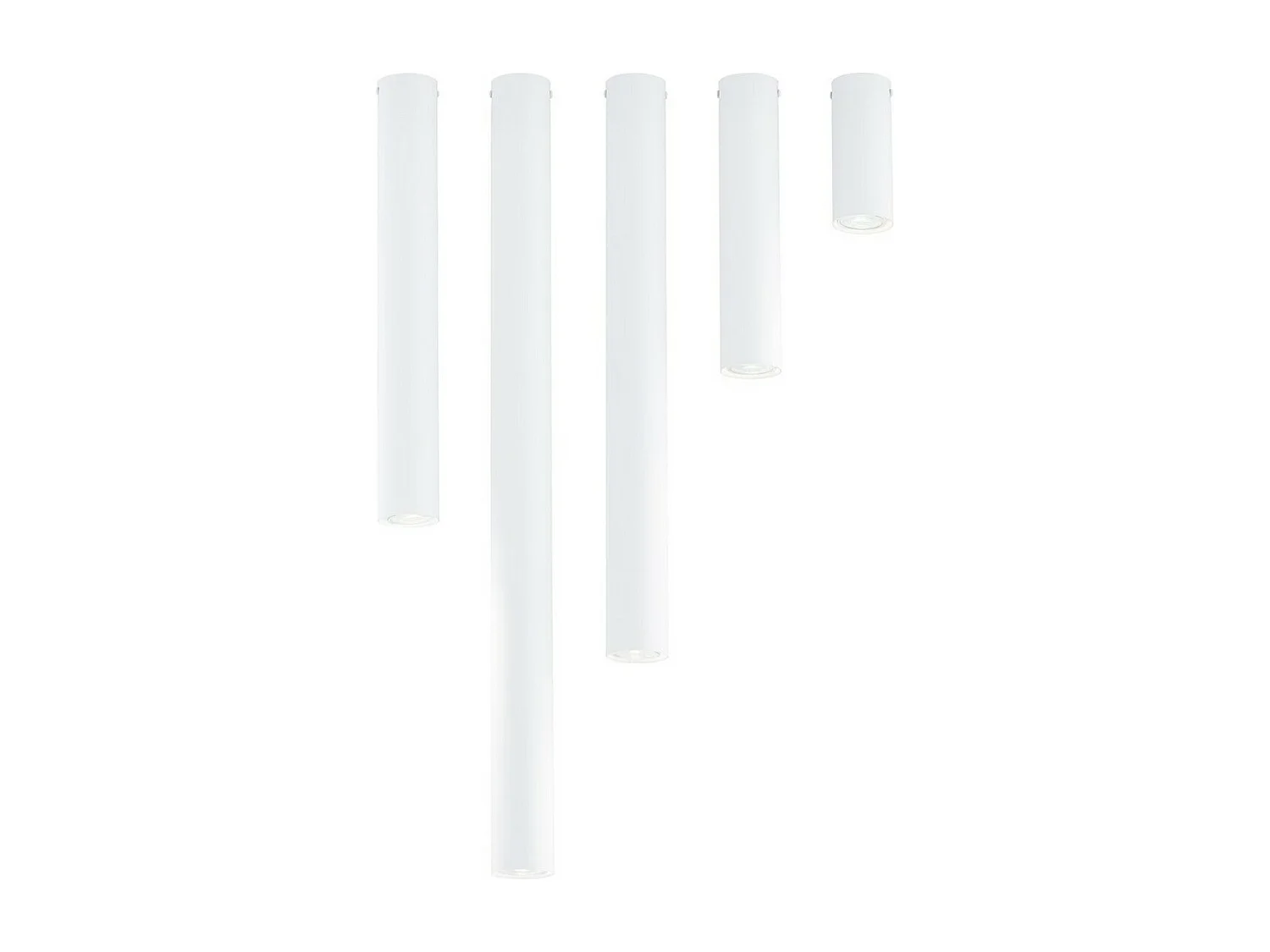 Candeeiro de Teto Dante, Branco, 36x36x8 cm, Seven Design