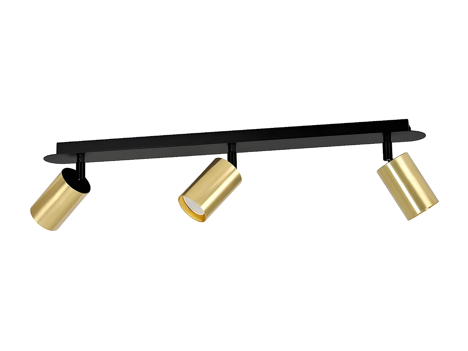 Lampada a Soffitto Zen, Nero, 72x18x6 cm, Seven Design