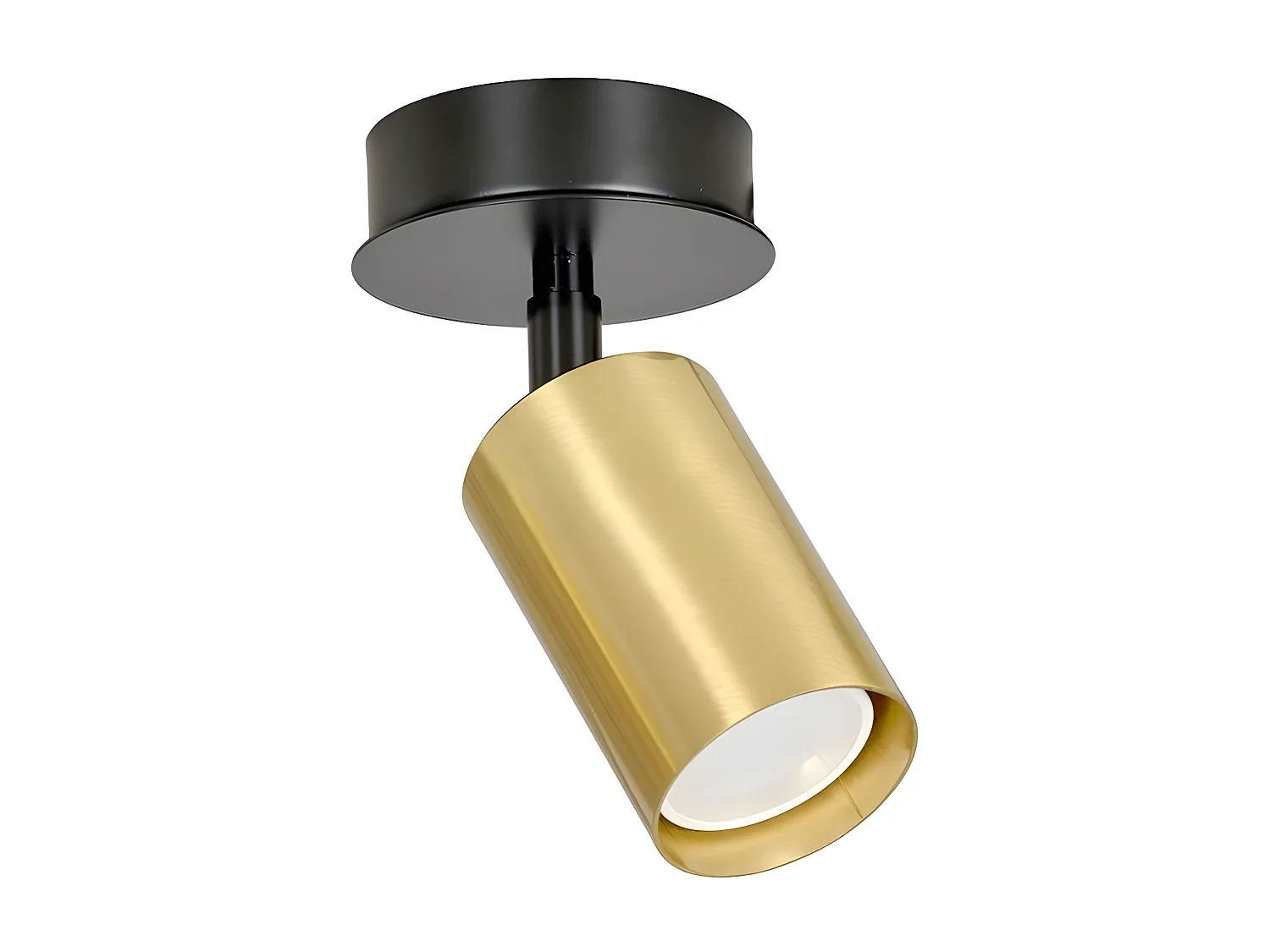 Faretto Zen, Nero, 8x18x8 cm, Seven Design