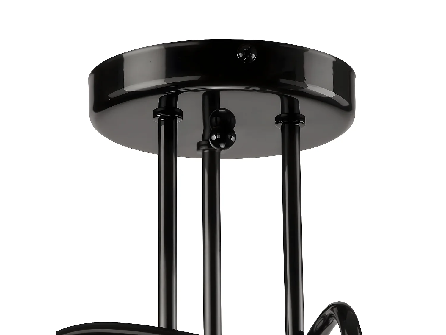 Lampa Wisząca Camilla, Czarny, 36x36x30 cm, Seven Design