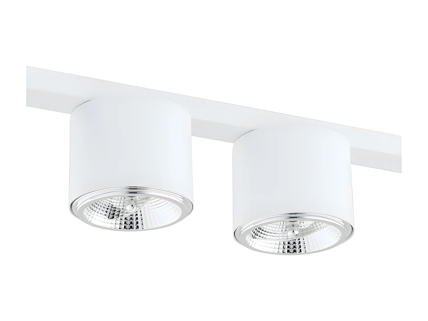 Plafonnier Anello, Marron, 27x27x3 cm, Seven Design