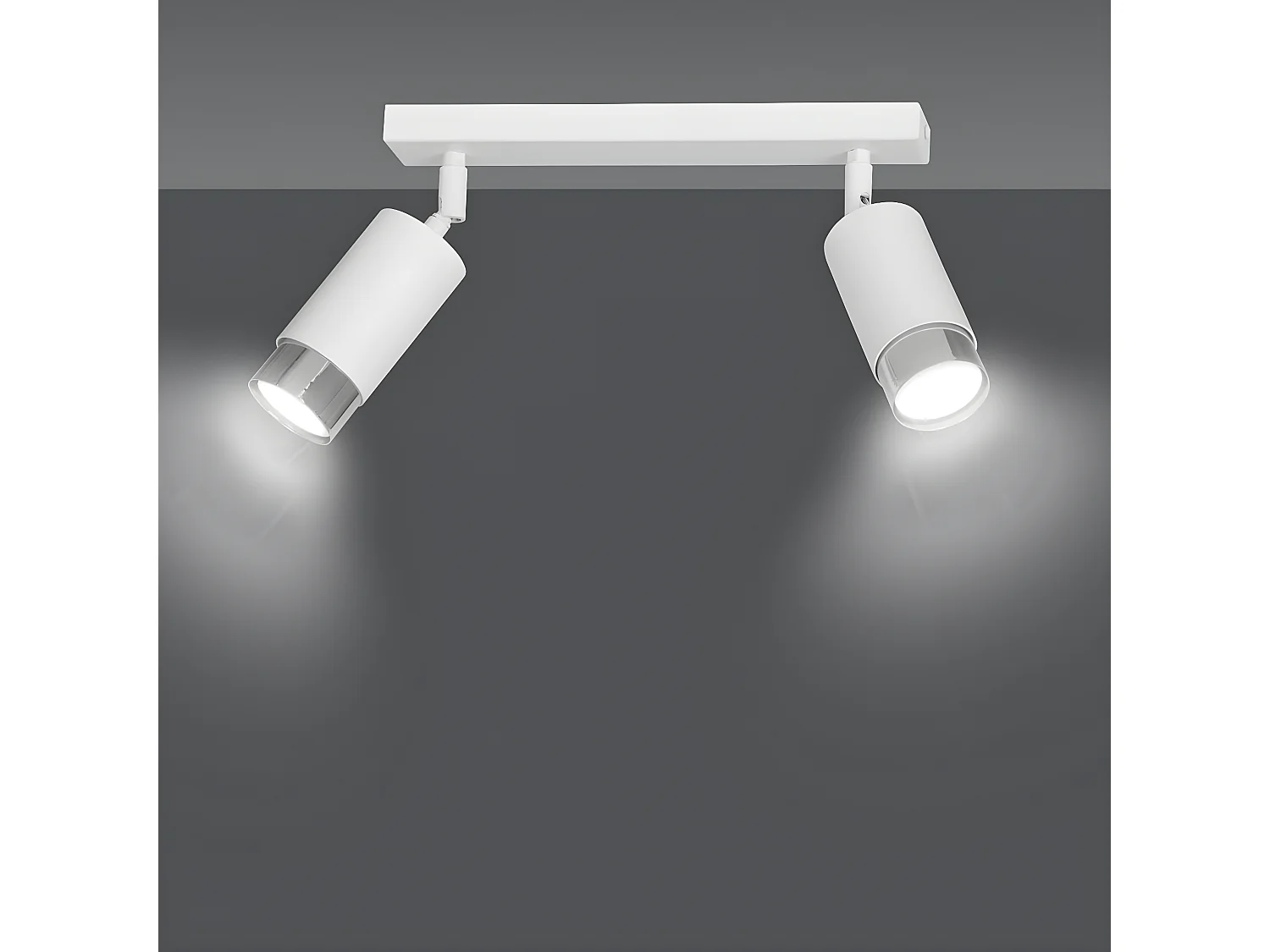 Lampa Sufitowa Hiro 4, Biały, 30x19x6 cm, Seven Design